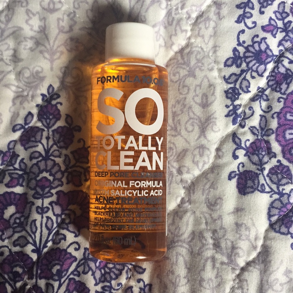 Acne treatment toner
